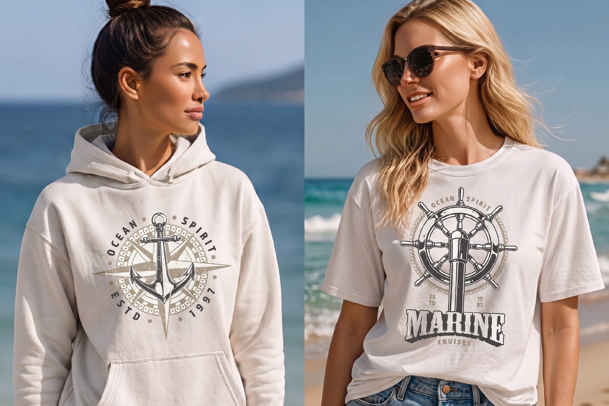 Vintage Nautical Logo Design Templates (41)