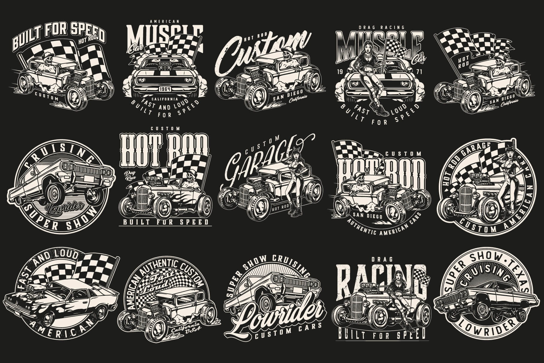 Custom Cars Design Templates (46)