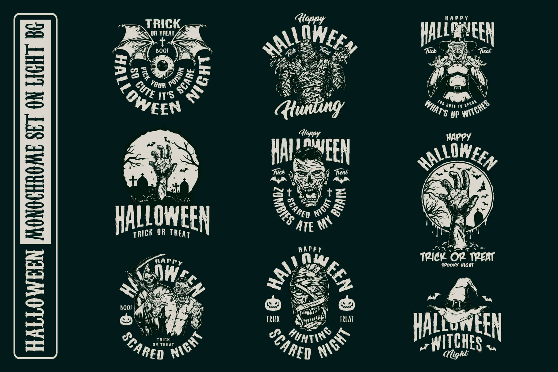 Spooky Halloween Design Templates (21)