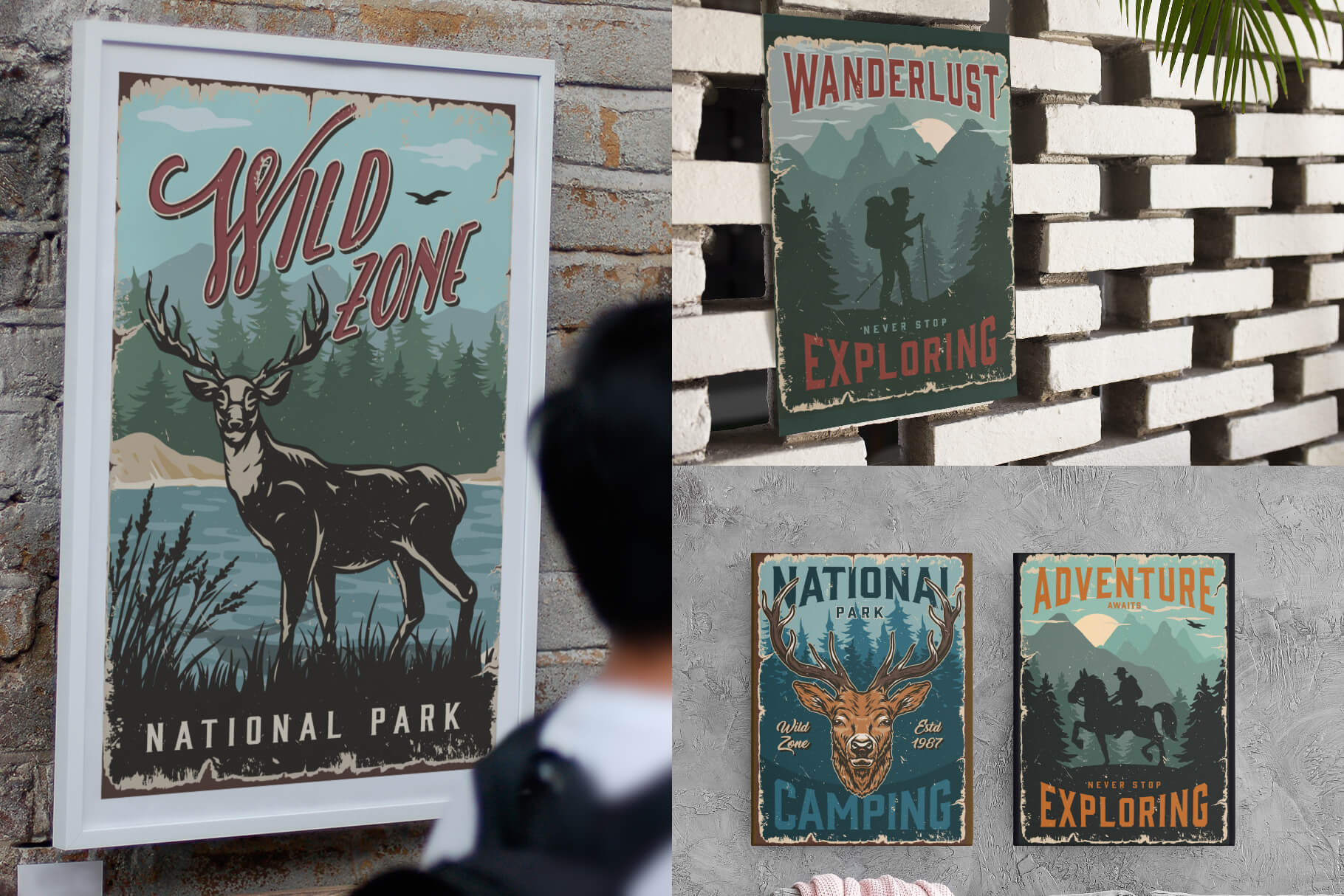 Retro Camping Posters (45)