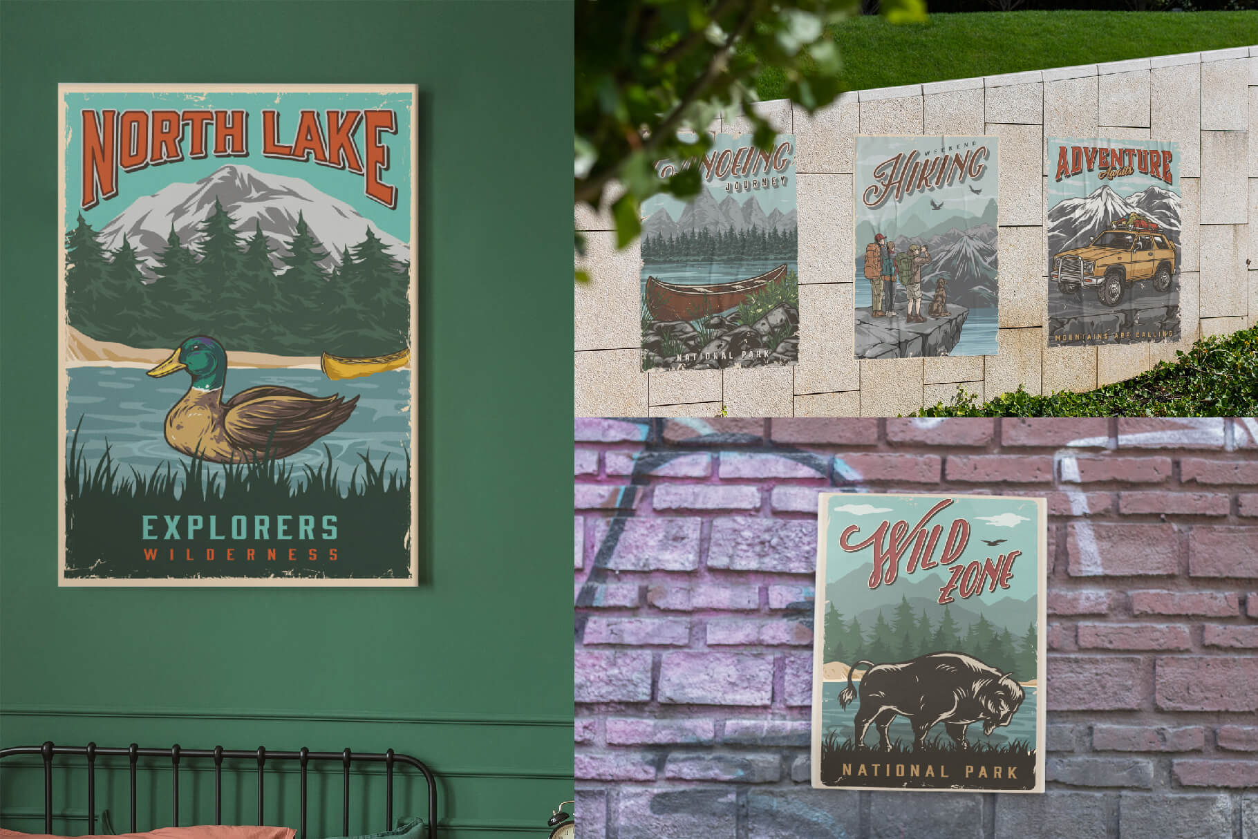 Retro Camping Posters (45)