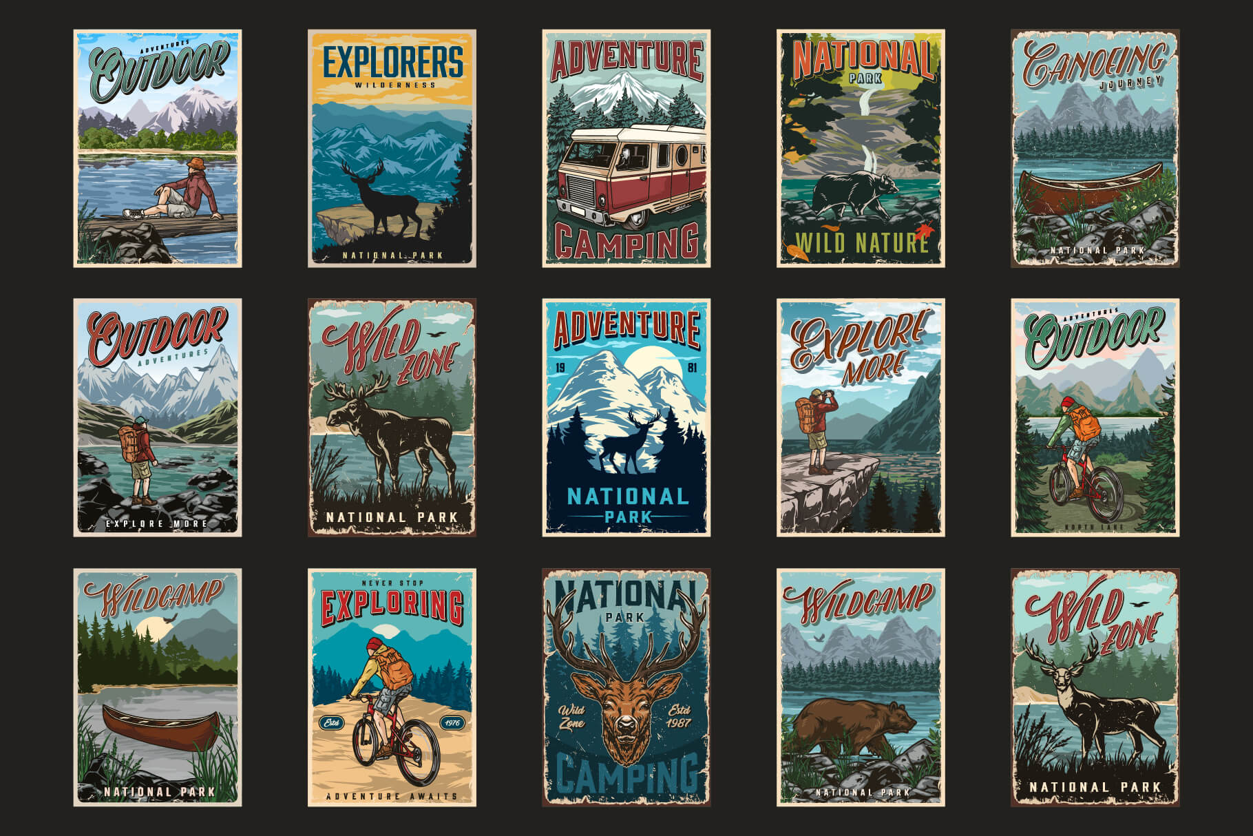 Retro Camping Posters (45)