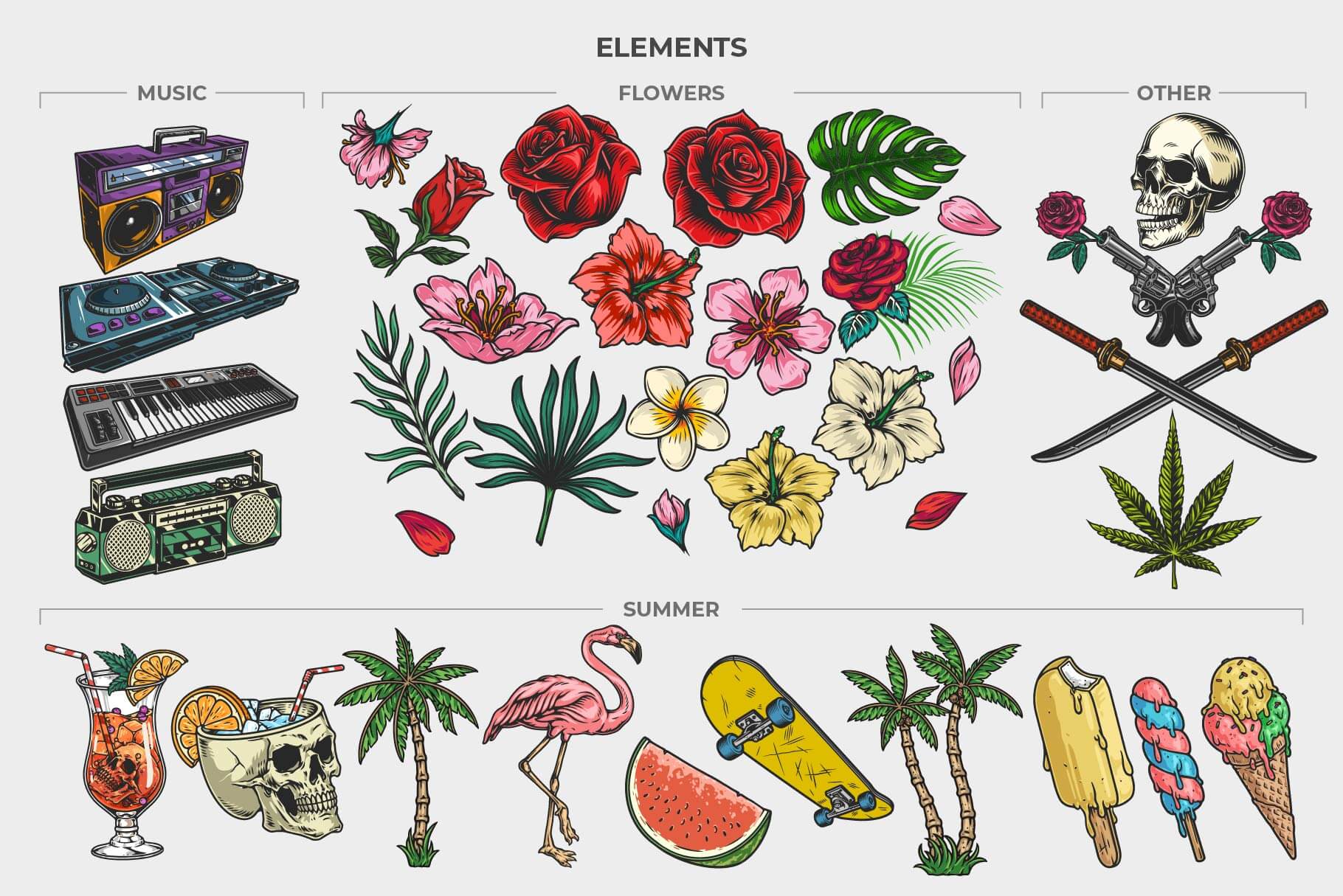 Hot Girls Creator – Modular Female Character Creator (6 Poses)