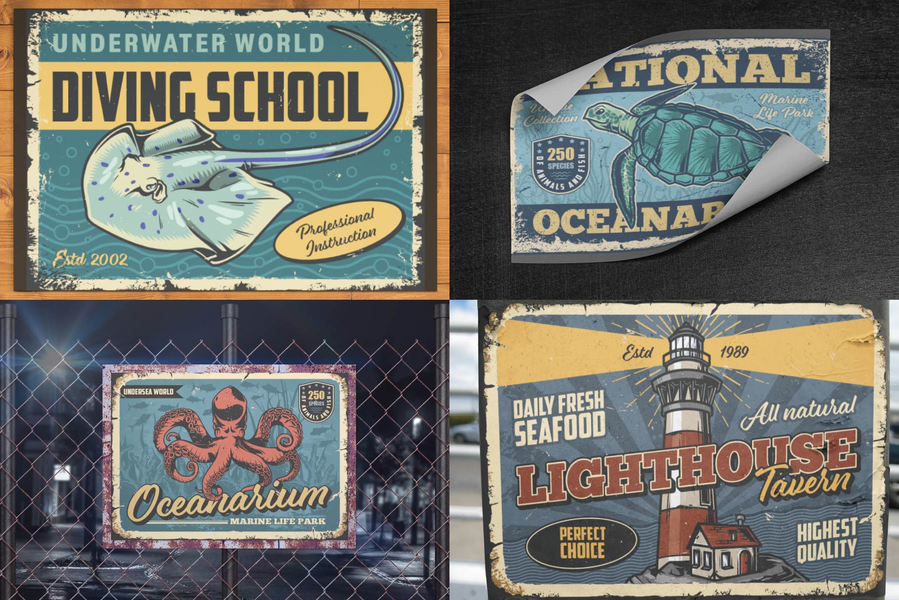 Nautical Posters – Vintage Sea Collection (45)
