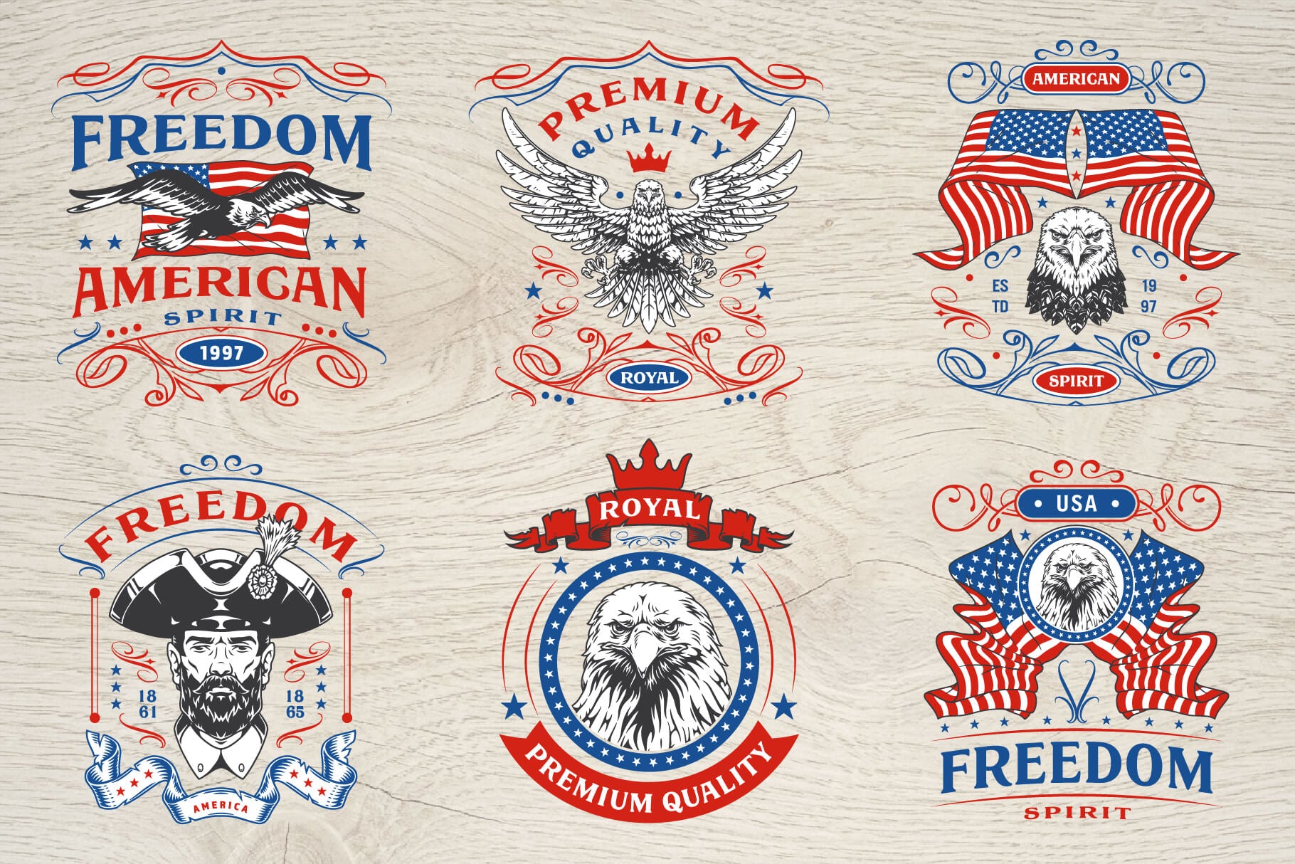 American Label Design Templates (24)