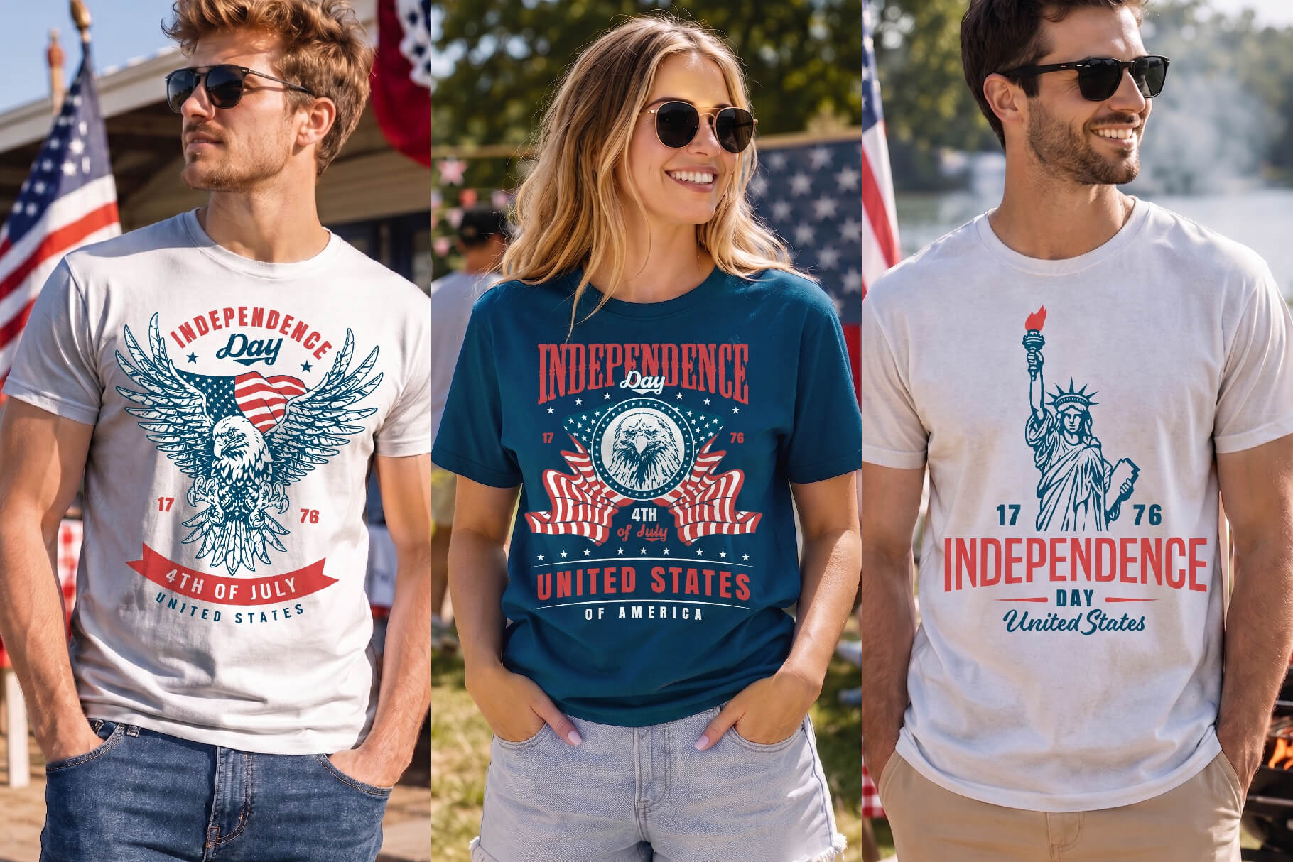 4th of July – Independence Day Vector Design Bundle