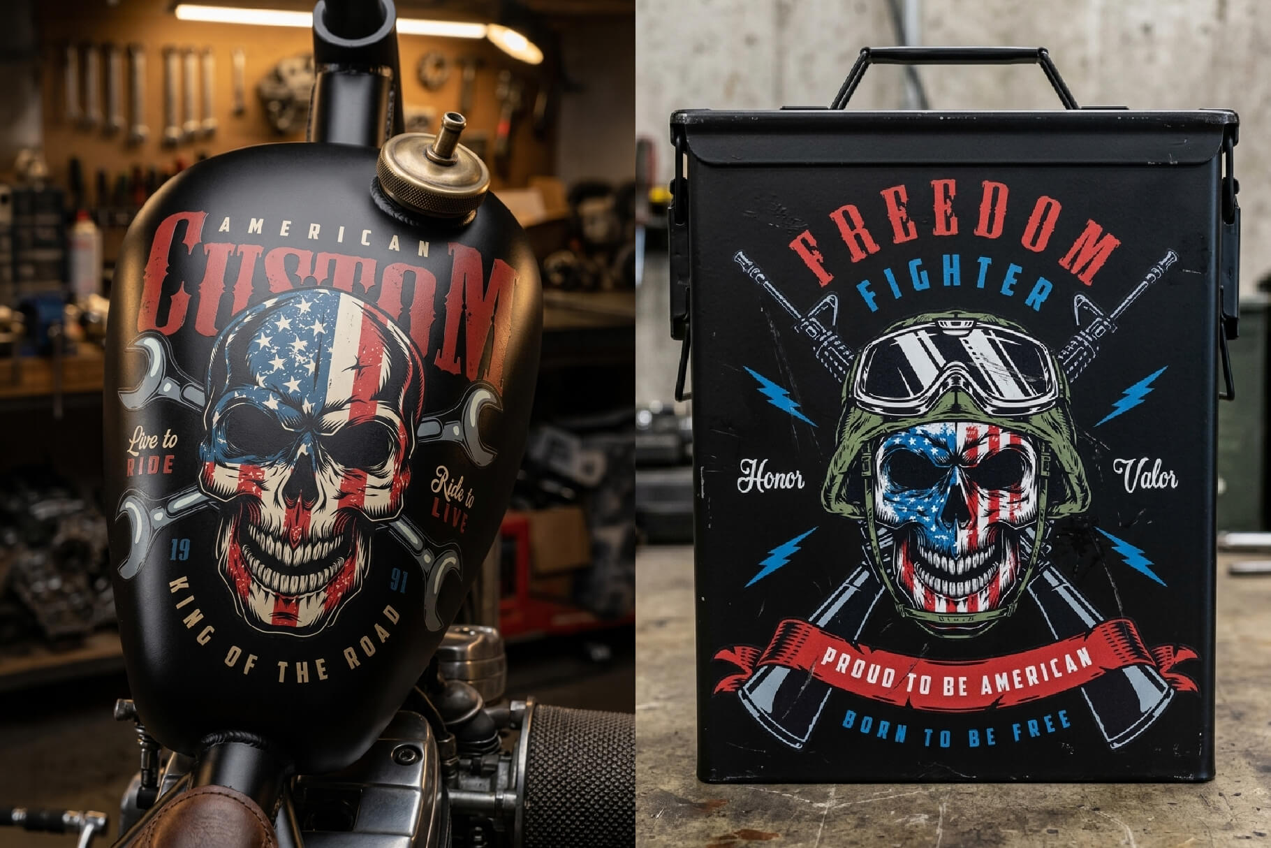 Patriotic Americana Design Templates (48)