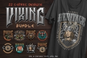 22 Viking bundle cover with different illustrations and text.