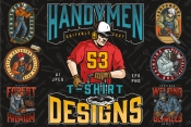 Handymen bundle cover with different illustrations and text