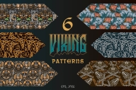 Viking patterns bundle cover
